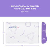 Kids’ Pillow for Sleeping | Adjustable Memory Foam Pillow for Neck Support