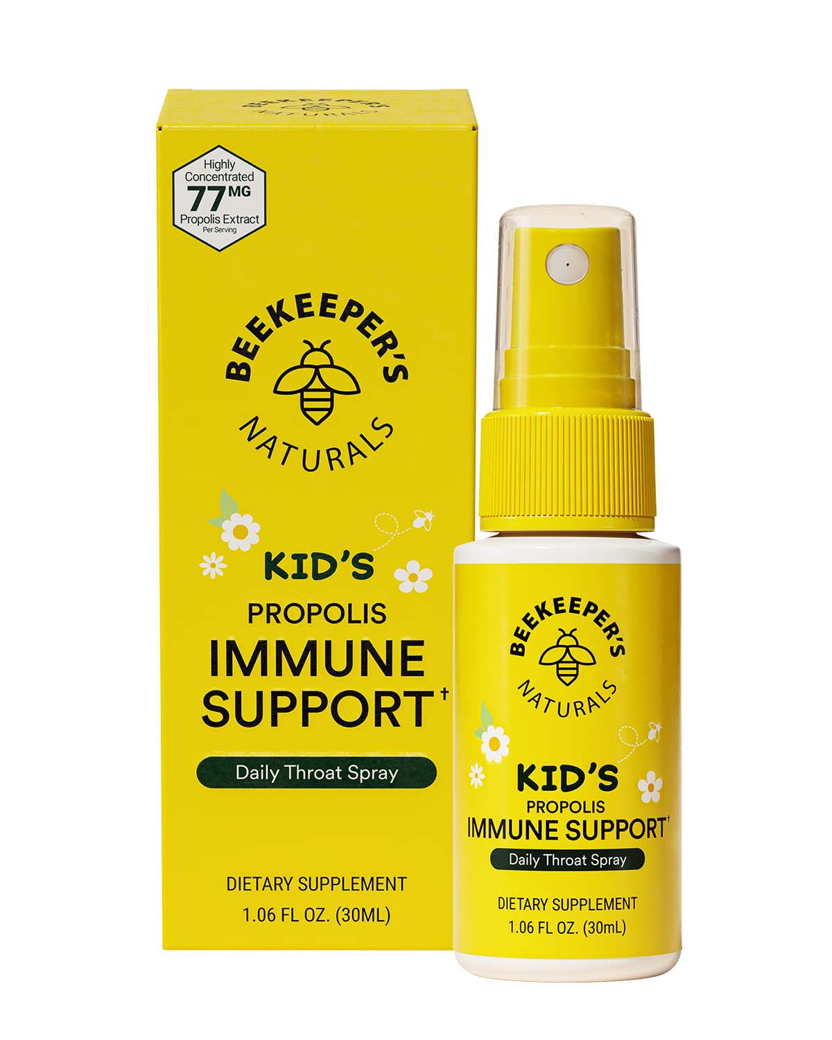 Kids Propolis Throat Spray by BEEKEEPER'S NATURALS