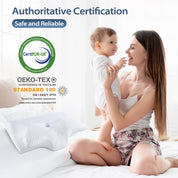 Cervical Pillow Memory Foam Pillows - Contour Memory Foam Pillow for Neck Pain Relief, Orthopedic Neck Bed Pillow for Side Sleepers Back and Stomach