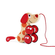 Walk-A-Long Puppy Wooden Pull Toy