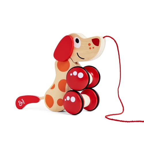 Walk-A-Long Puppy Wooden Pull Toy