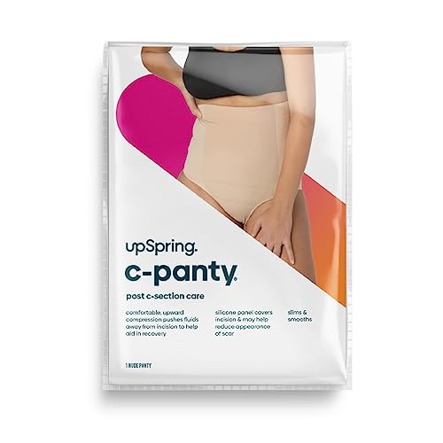 C-Section Recovery Underwear with Silicone Panel for Incision Care