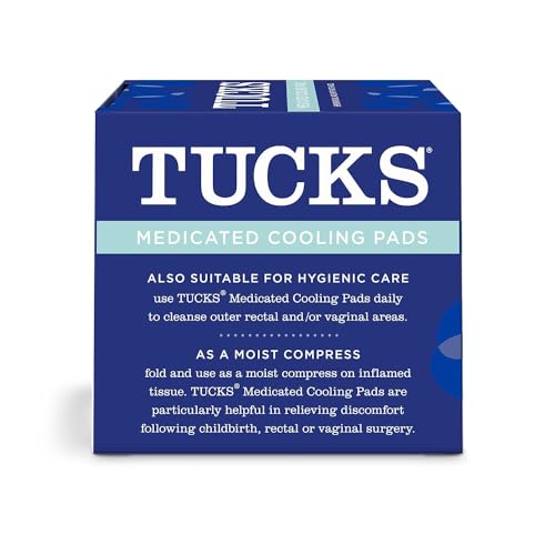 TUCKS Medicated Cooling Pads with Witch Hazel