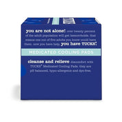 TUCKS Medicated Cooling Pads with Witch Hazel