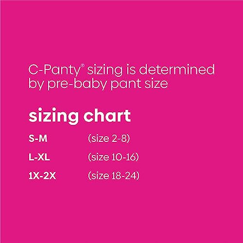 C-Section Recovery Underwear with Silicone Panel for Incision Care