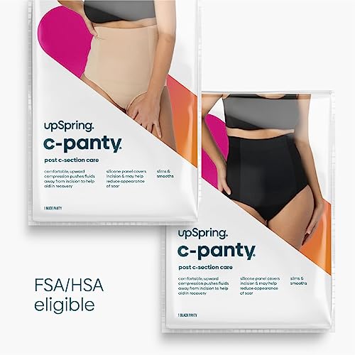 C-Section Recovery Underwear with Silicone Panel for Incision Care