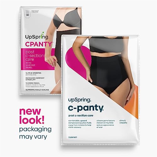 C-Section Recovery Underwear with Silicone Panel for Incision Care