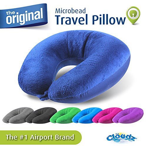 Cloudz Microbead Travel Neck Pillow