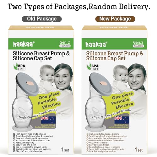 Haakaa Manual Breast Pump with Base