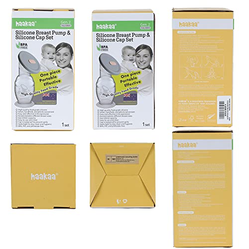 Haakaa Manual Breast Pump with Base