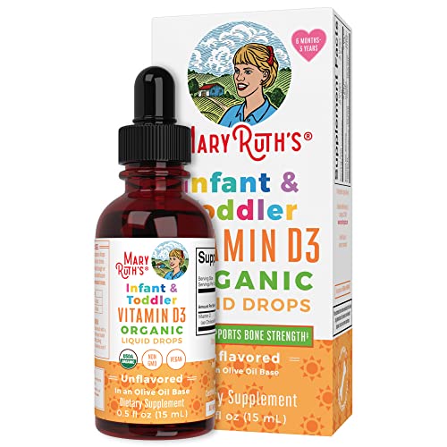 MaryRuth Vitamin D3 Liquid Drops | 6 mo.-3 y.o.