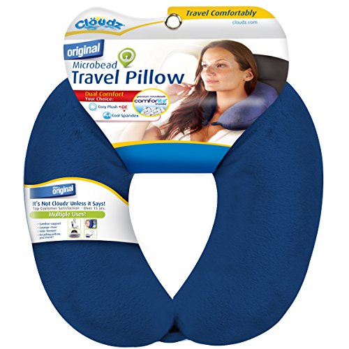 Cloudz Microbead Travel Neck Pillow