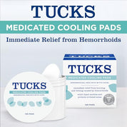TUCKS Medicated Cooling Pads with Witch Hazel