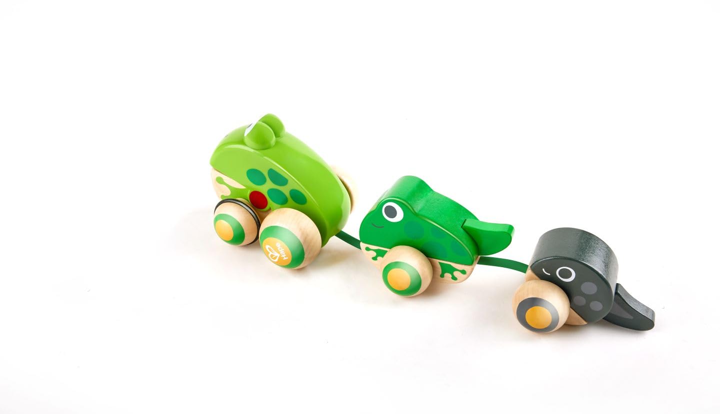 Pull Along Frog Family