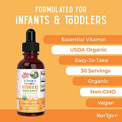 MaryRuth Vitamin D3 Liquid Drops | 6 mo.-3 y.o.