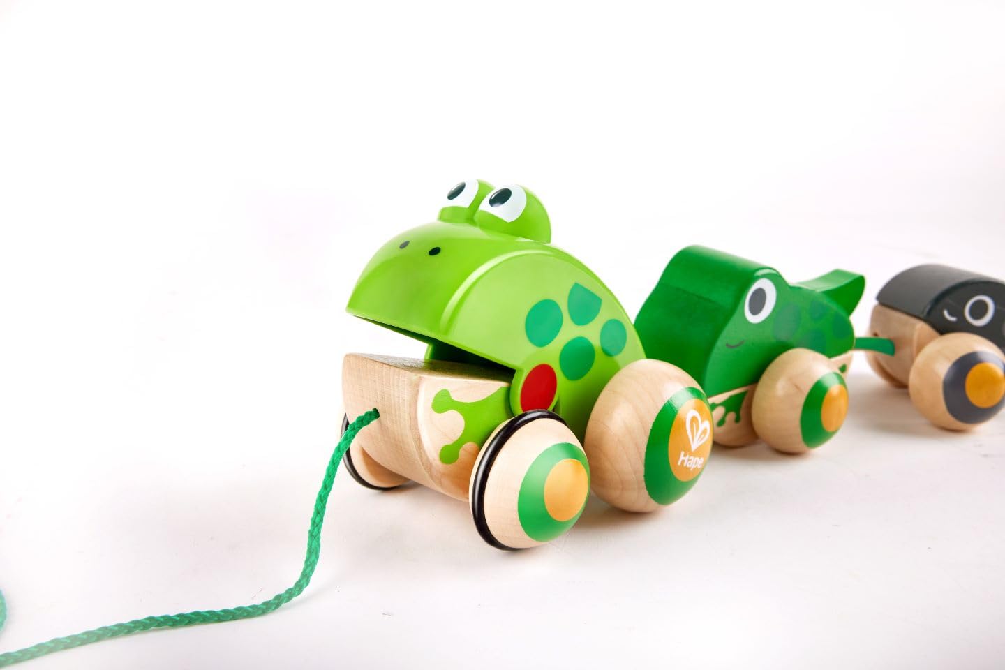 Pull Along Frog Family