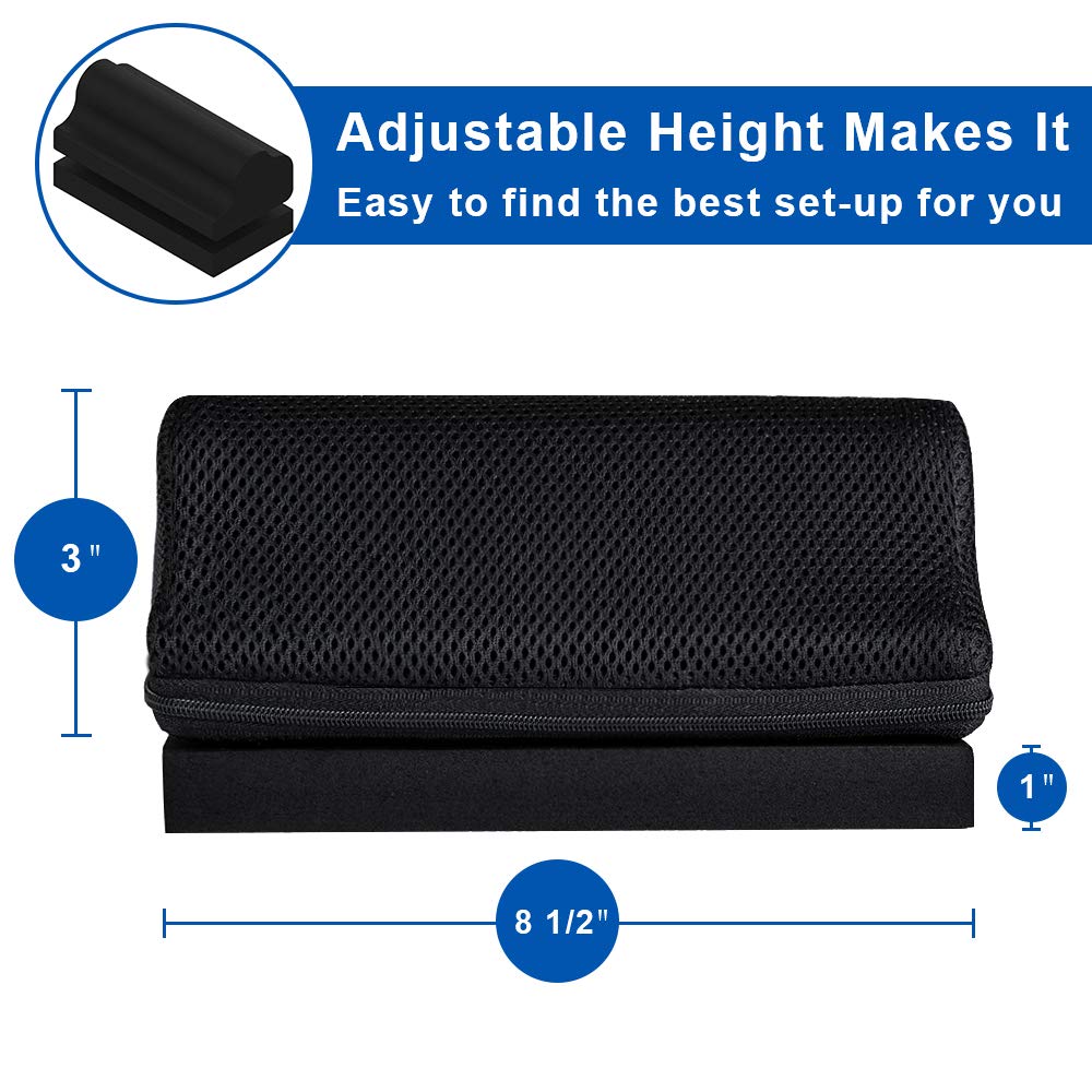 Cervical Orthotic Neck Stretcher for Head, Shoulder, and Spine Alignment, Cervical Traction Block