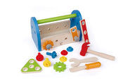 Wooden Tool Box and Accessory Play Set