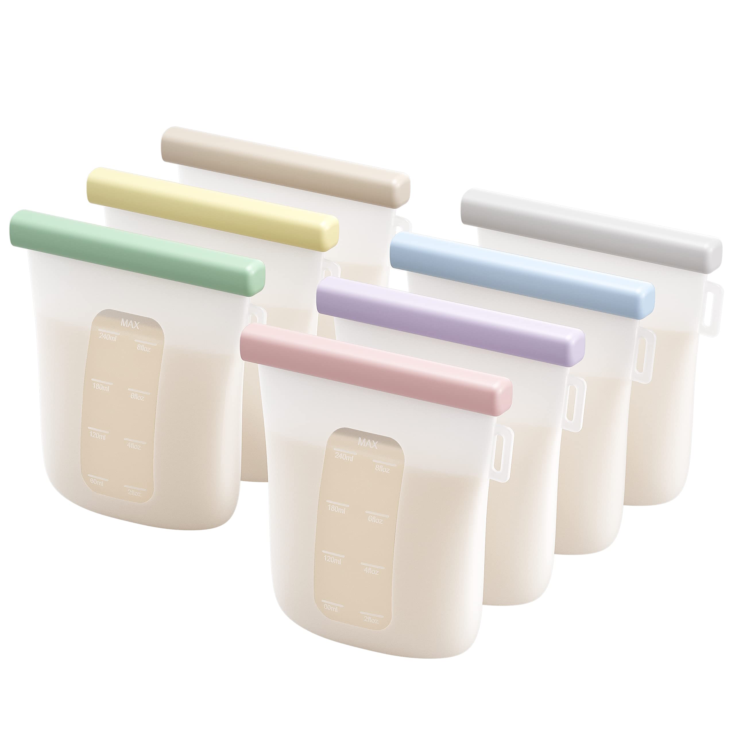 Silicone Breastmilk Storage Bags Reusable – Chiro For Moms