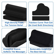 Cervical Orthotic Neck Stretcher for Head, Shoulder, and Spine Alignment, Cervical Traction Block