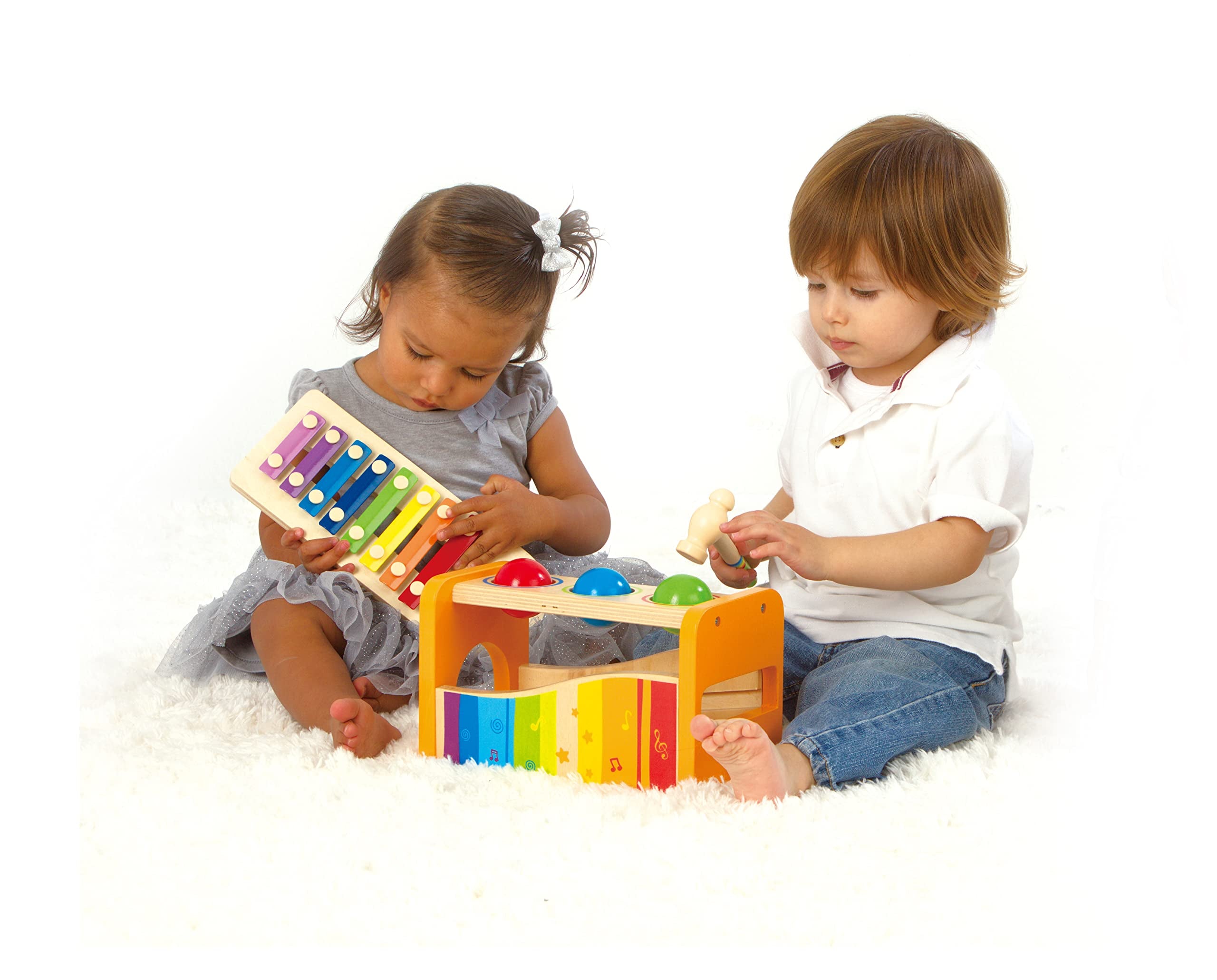 Pound & Tap Bench with Slide Out Xylophone