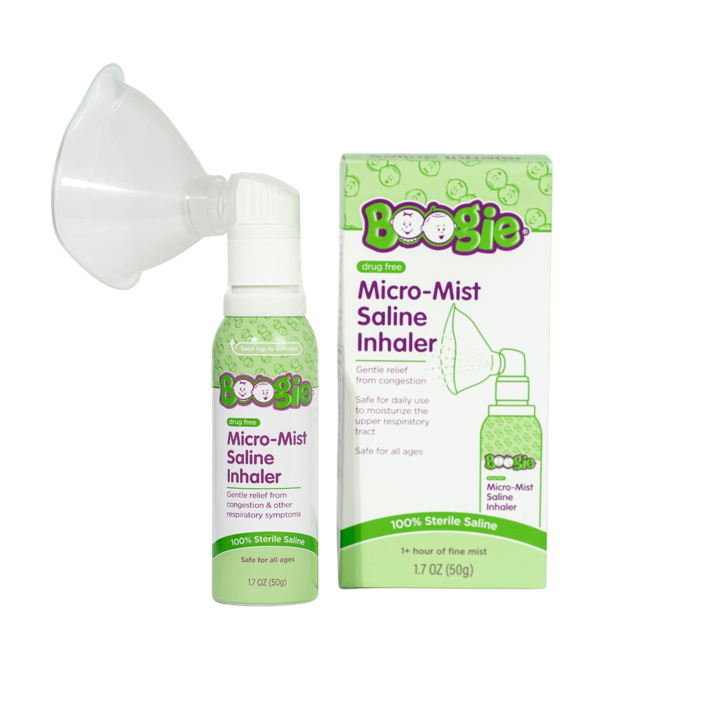 Boogie Micro-Mist Saline Inhaler – Chiro For Moms