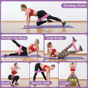 Fabric Resistance Bands for Working Out