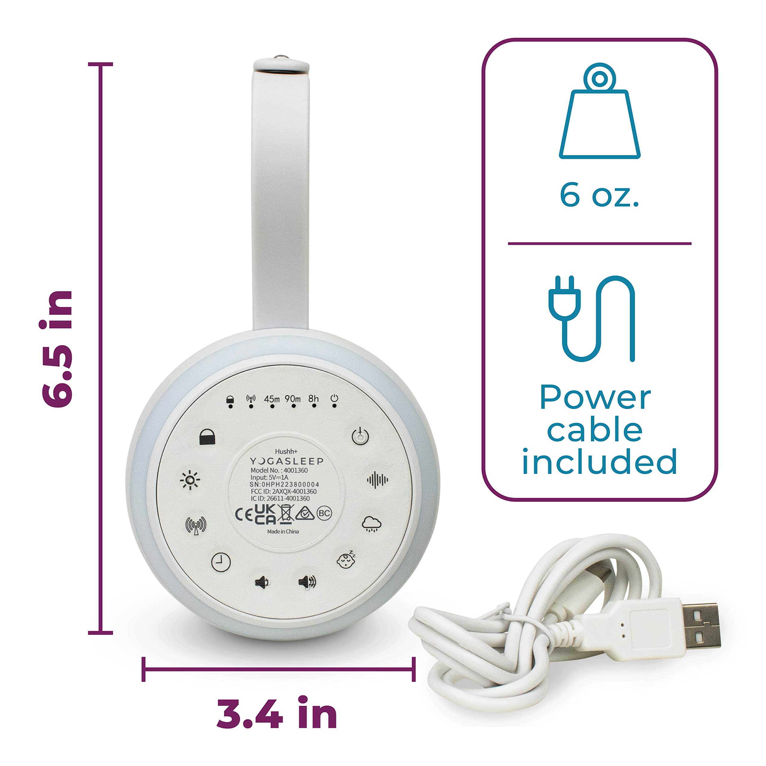 Portable White Noise Machine for Baby