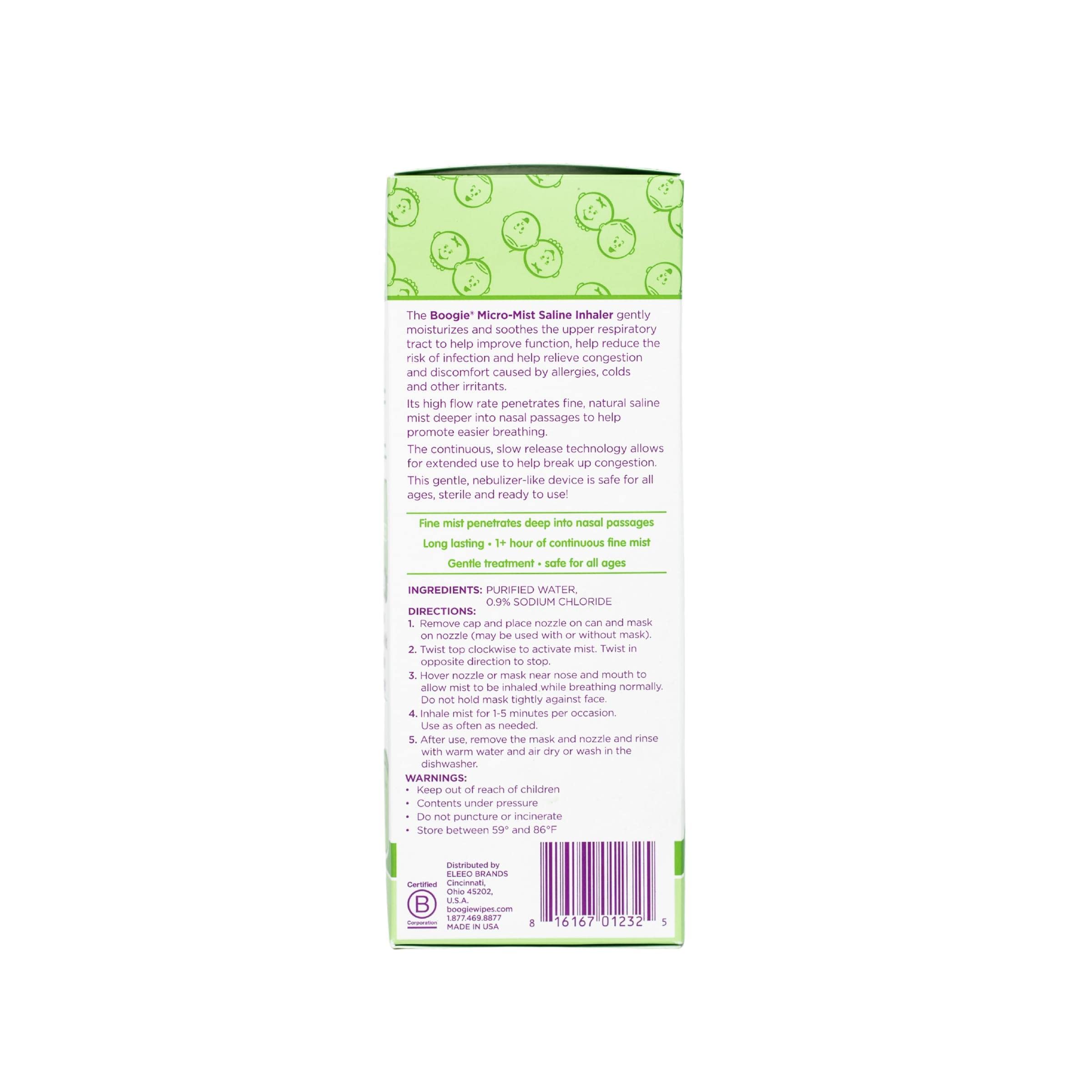Boogie Micro-Mist Saline Inhaler