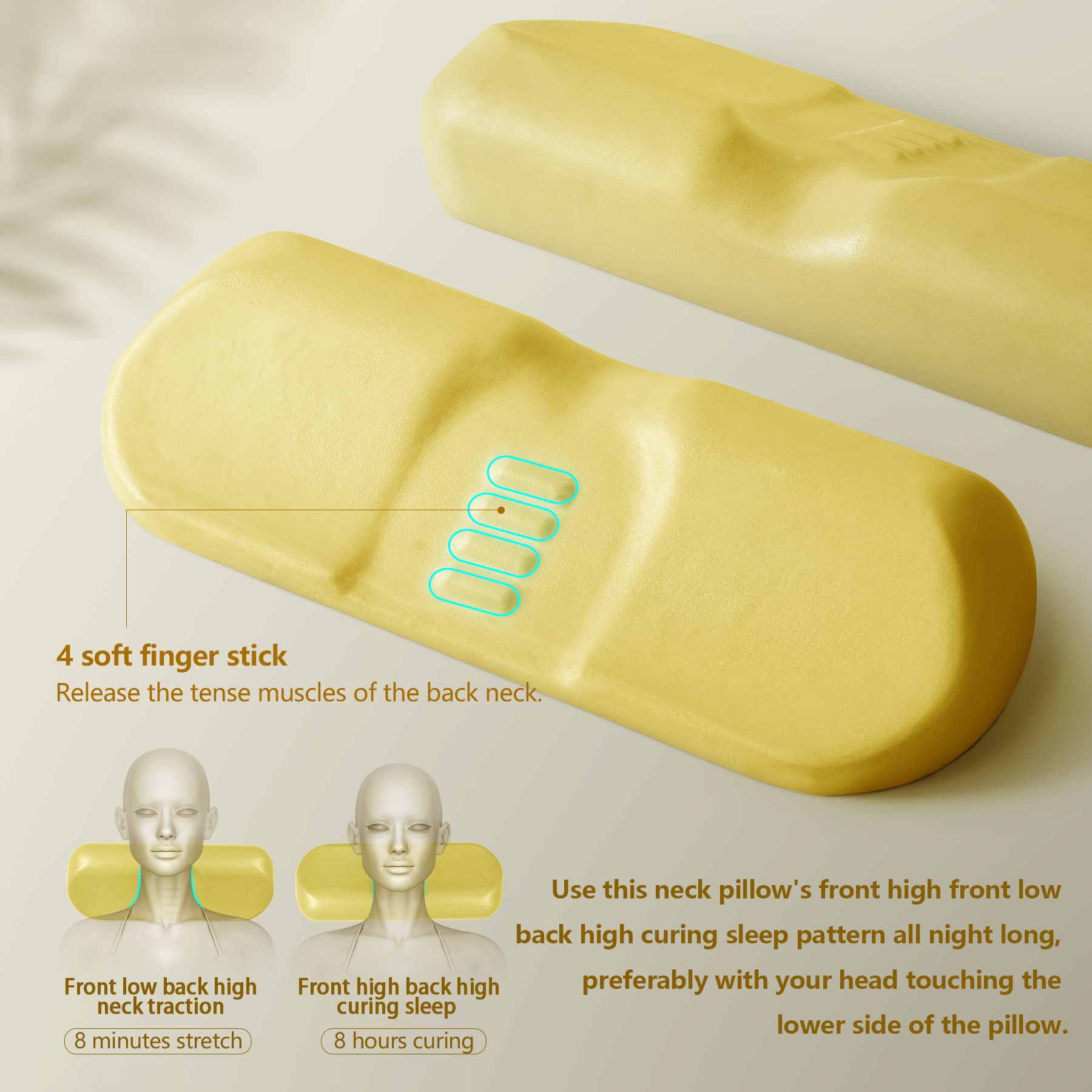 Cervical Neck Pillows for Pain Relief Sleeping