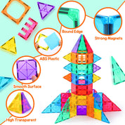 LUDILO Magnetic Tiles Magnetiles