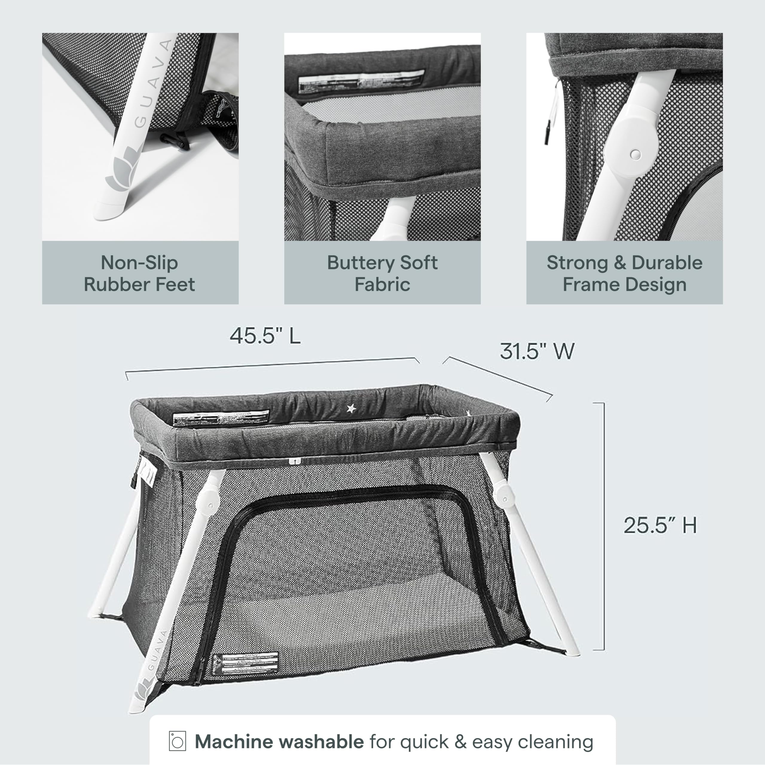 Guava Lotus Travel Crib