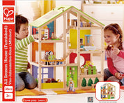 Kids Wooden Dollhouse