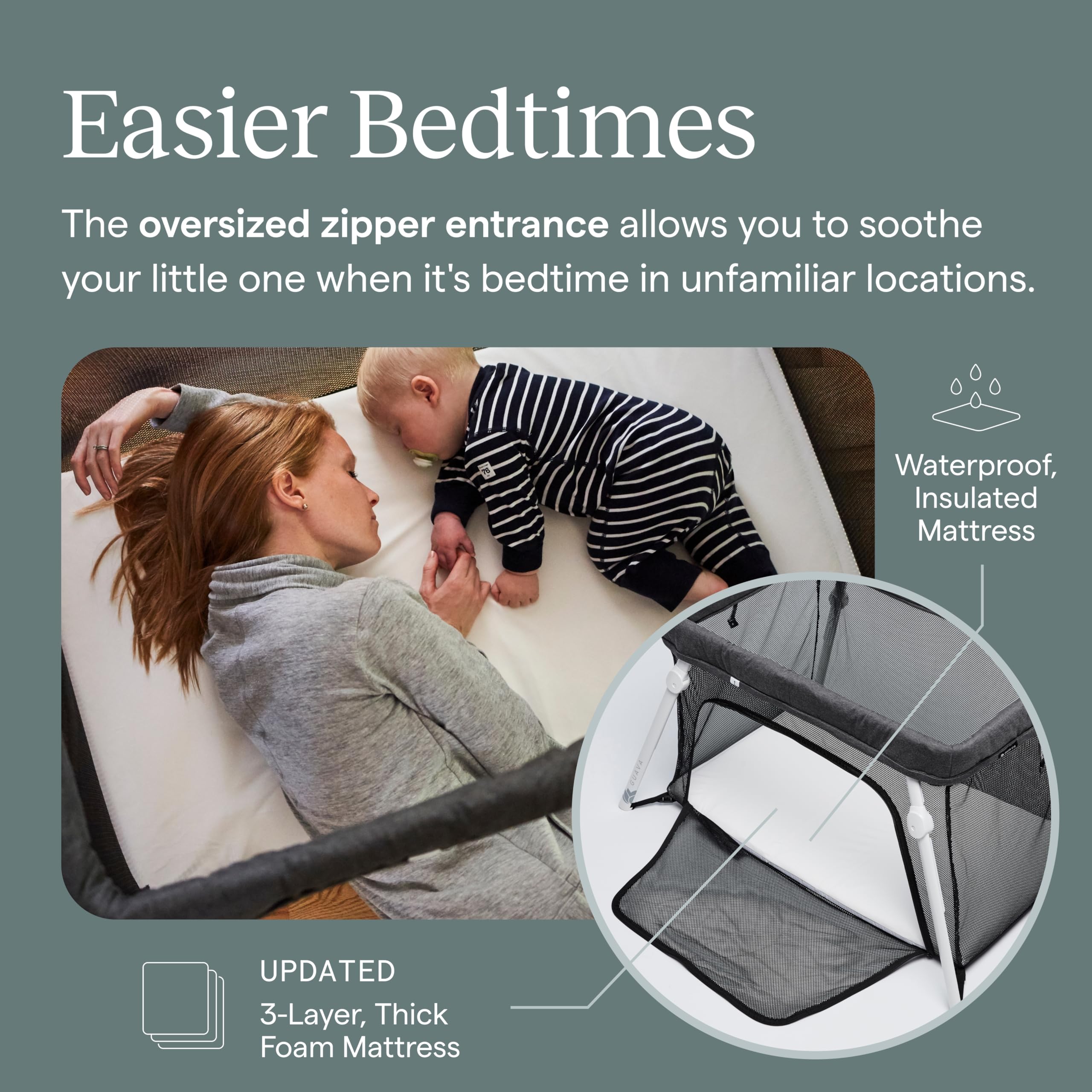 Guava Lotus Travel Crib