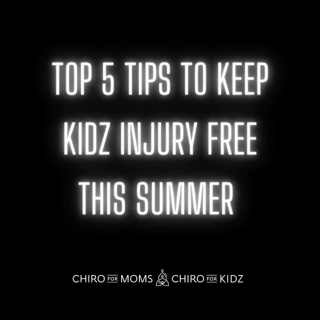 Top 5 tips to keep kidz injury free this summer