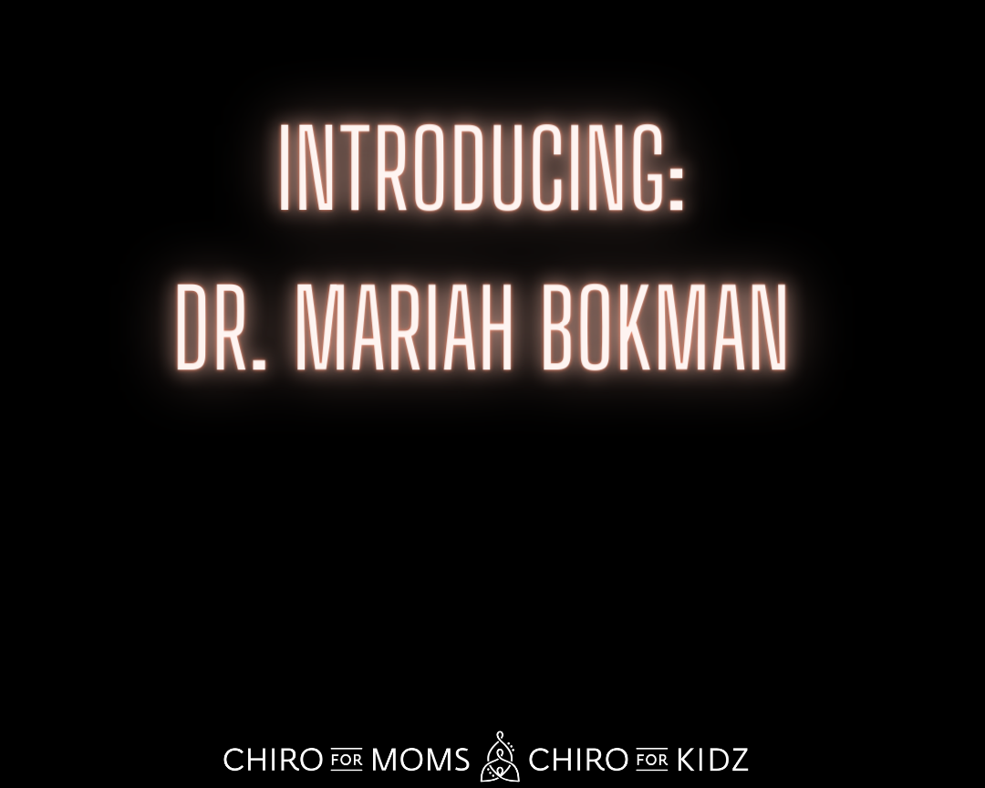 Introducing Dr. Mariah Bokman