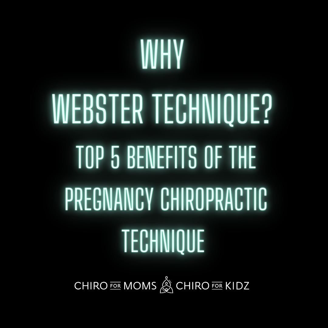 Why ster Technique? Top 5 reasons for the women's pregnancy chiropr