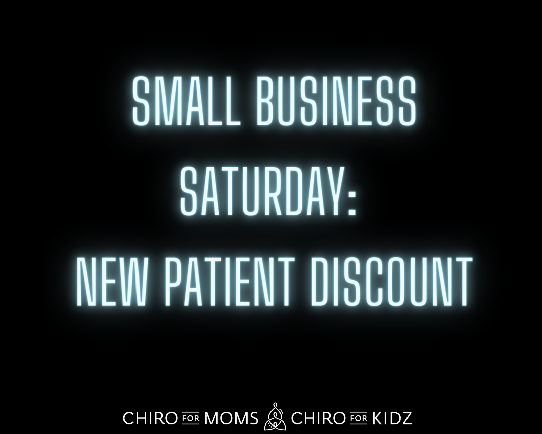small business saturday, new patient discount