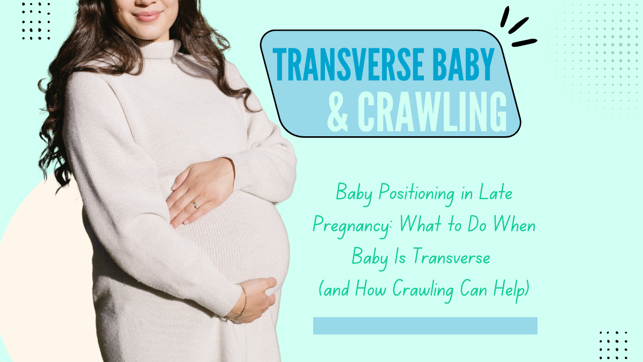 Baby Positioning in Late Pregnancy: What to Do When Baby Is Transverse (and How Crawling Can Help)