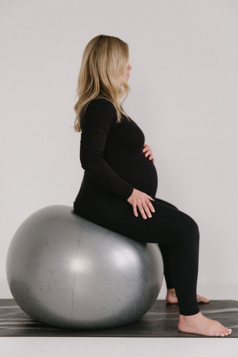 Pregnancy Stretching with Your Ball Chiro For Moms