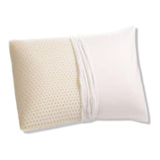 OrganicTextiles Latex Pillow | Queen Size | Sleeping Support for Back, Side and Stomach Sleepers