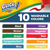 Crayola Clicks Retractable Tip Markers