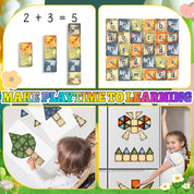 BOLORBT 100PCS Magnetic Tiles Montessori Toys Magnetic Blocks Kids Games STEM Classroom Educational Learning Sensory Magnet Natural Toy for Toddler Boys Girls 3+ Year Old with 2 Cars