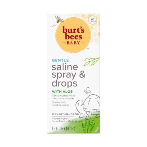 Burt's Bees Baby Saline Spray and Drops | 3 mo.+
