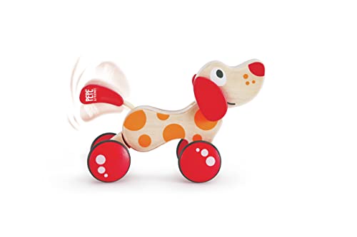 Walk-A-Long Puppy Wooden Pull Toy