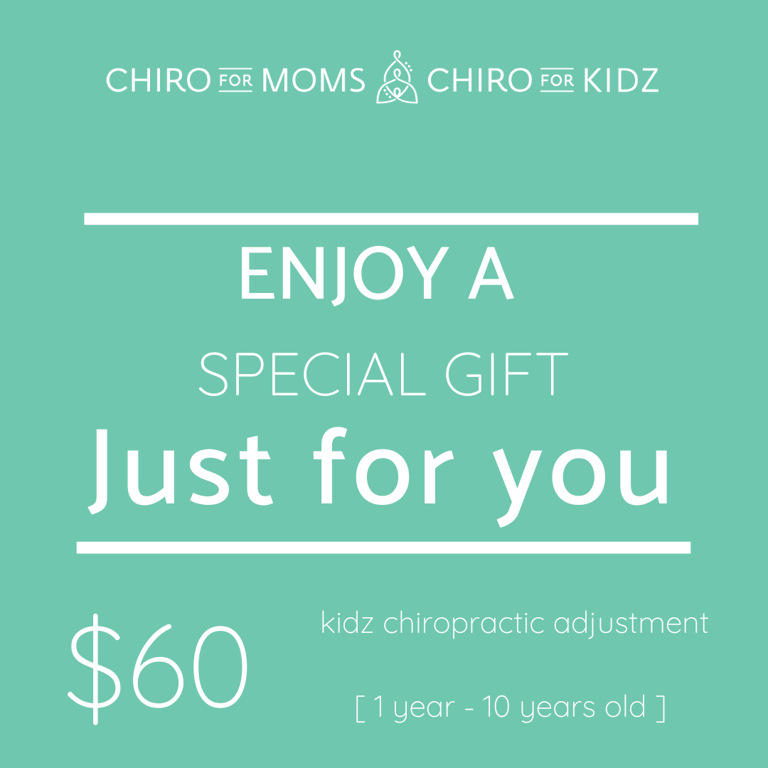 $60 Gift Certificate - KIDZ chiropractic adjustment