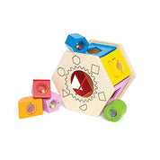 Shake and Match Toddler Wooden Shape Sorter