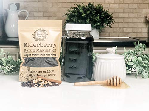Organic Elderberry Syrup Kit