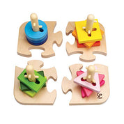 Wooden Peg Puzzle