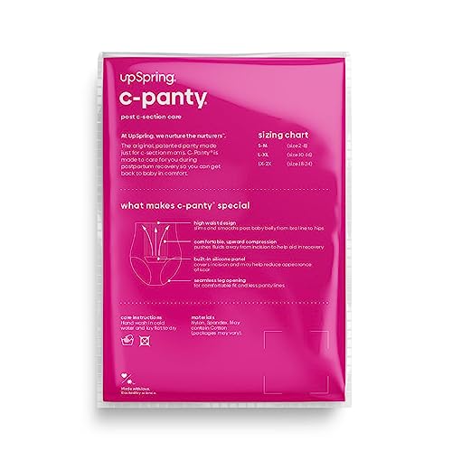 C-Section Recovery Underwear with Silicone Panel for Incision Care